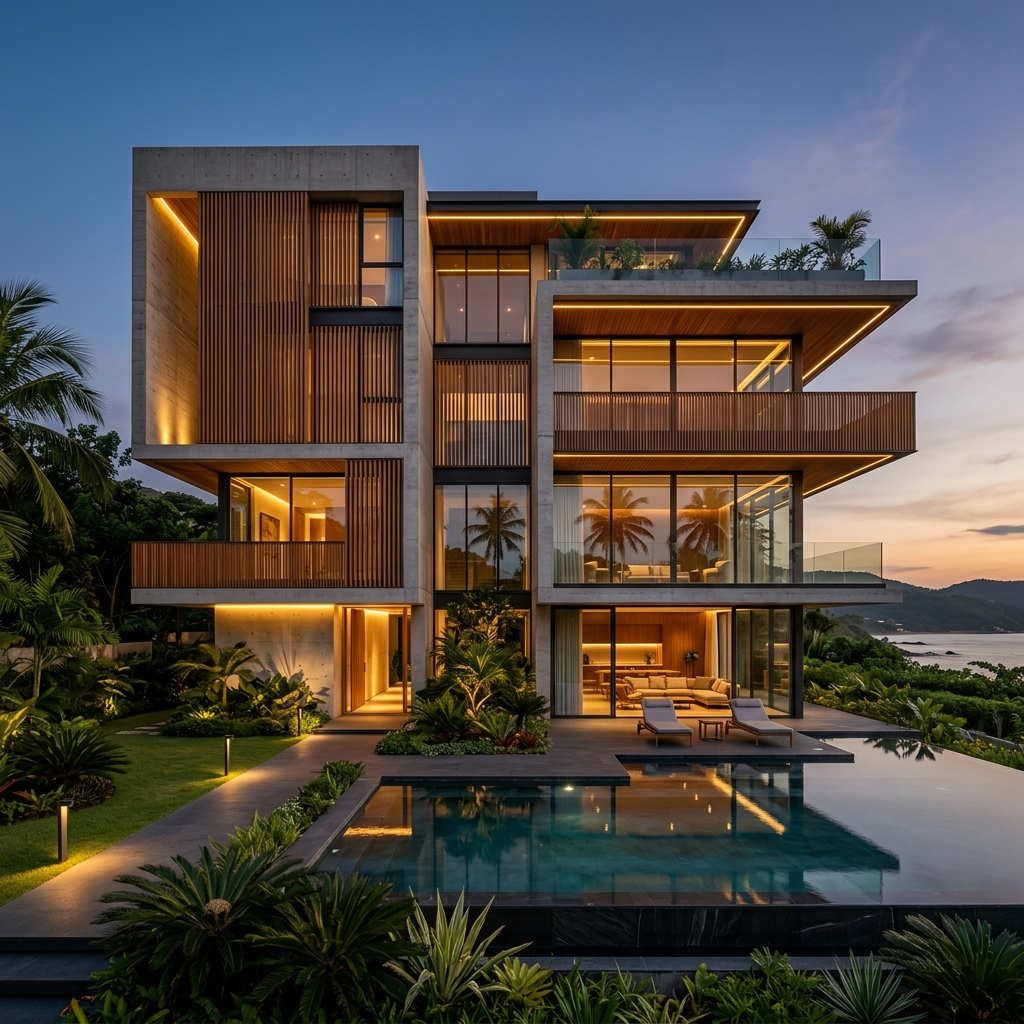 Villa Mewah Modern